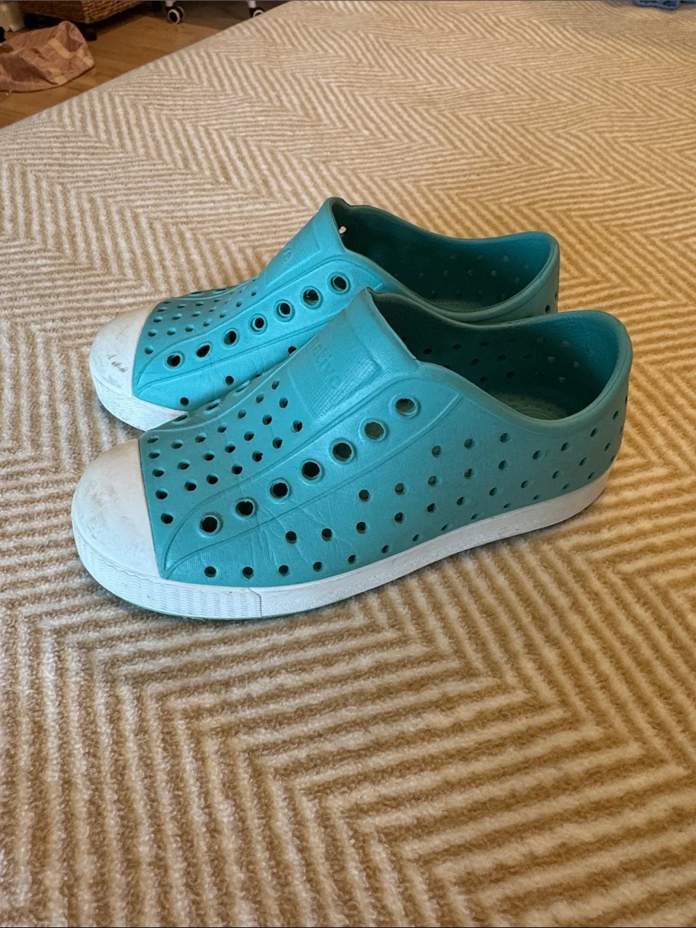 Native Kids' Casual Slip-On Water Shoes - Teal